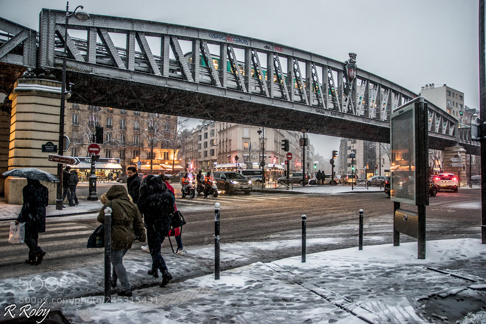 Nikon D5500 sample photo. Sc ne de rue...paris photography