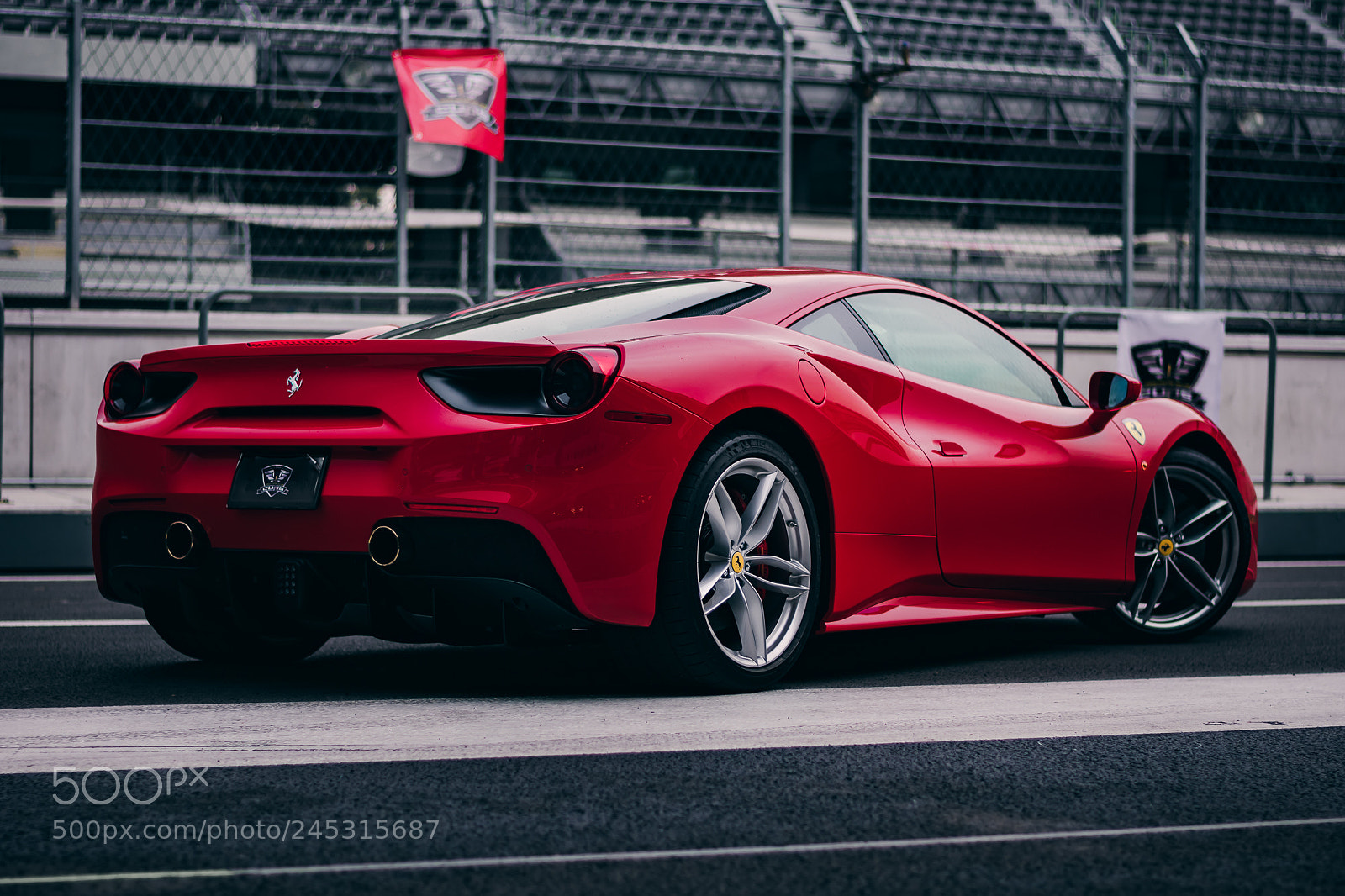Nikon D3400 sample photo. Ferrari 488 gtb photography