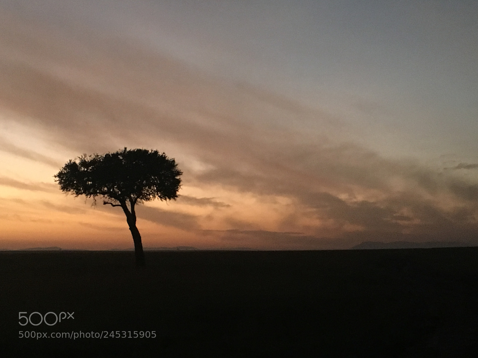 Apple iPhone 6s sample photo. Sunrise in the maasai photography