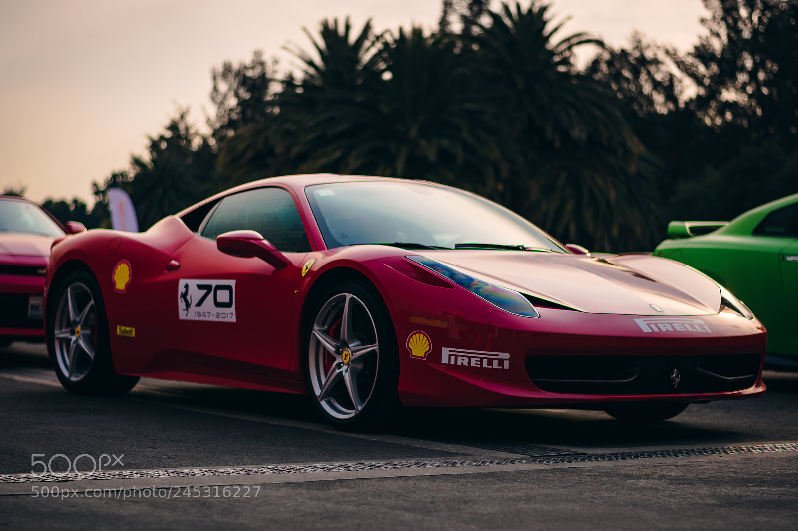 Nikon D3400 sample photo. Ferrari 458 photography
