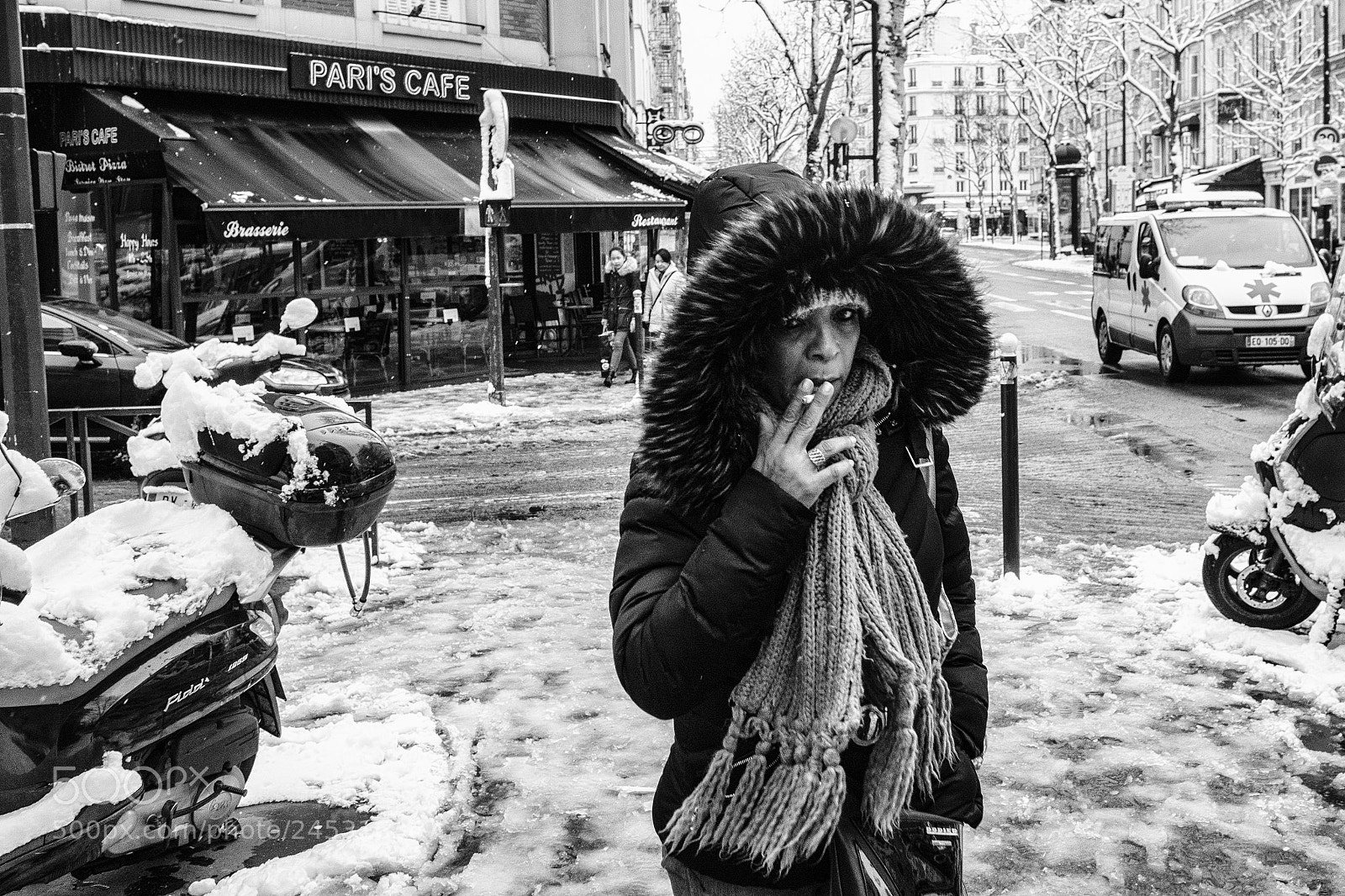 Fujifilm X-T2 sample photo. Winter in paris photography