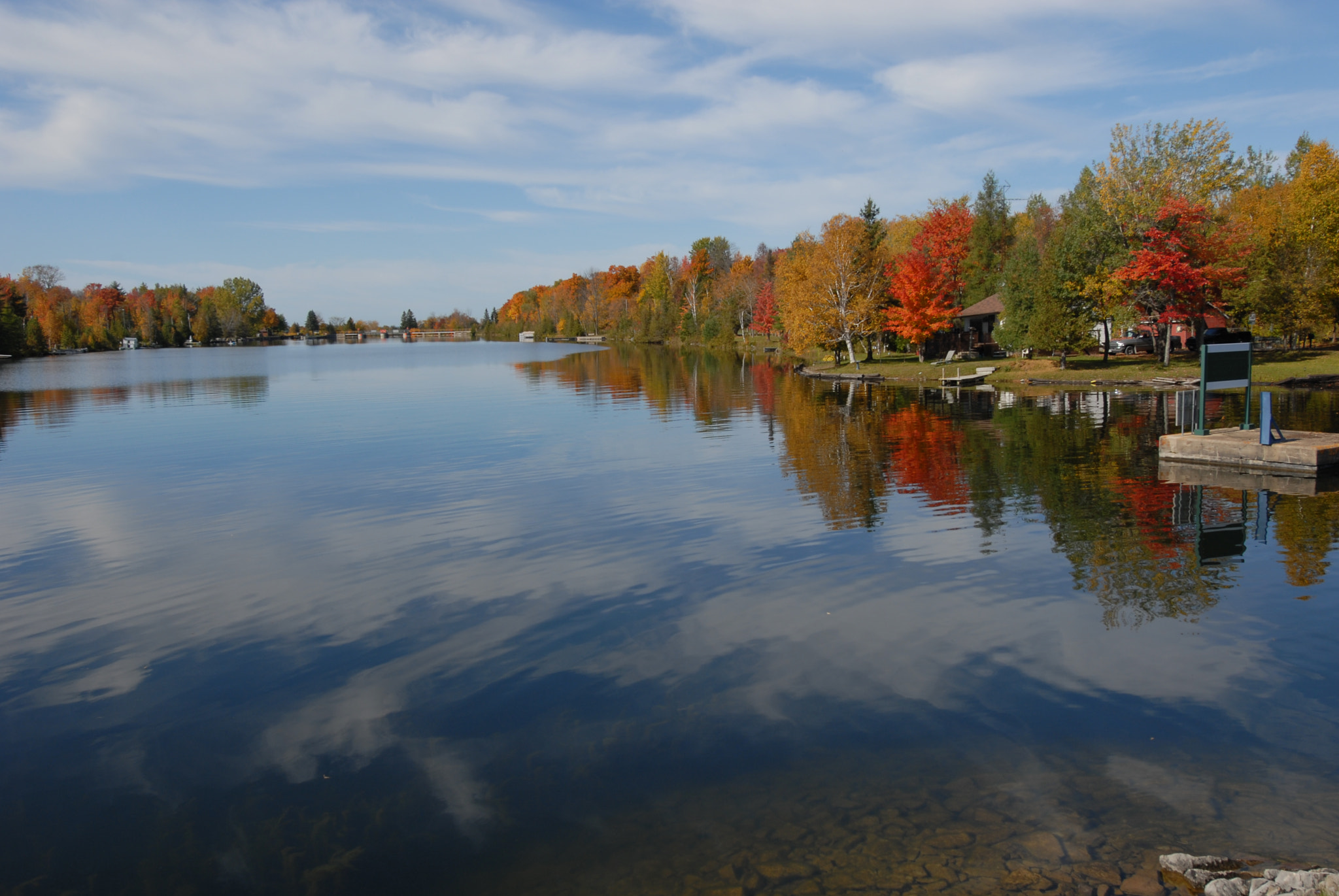 Nikon D200 + Nikon AF-S Nikkor 14-24mm F2.8G ED sample photo. Warm fall day photography