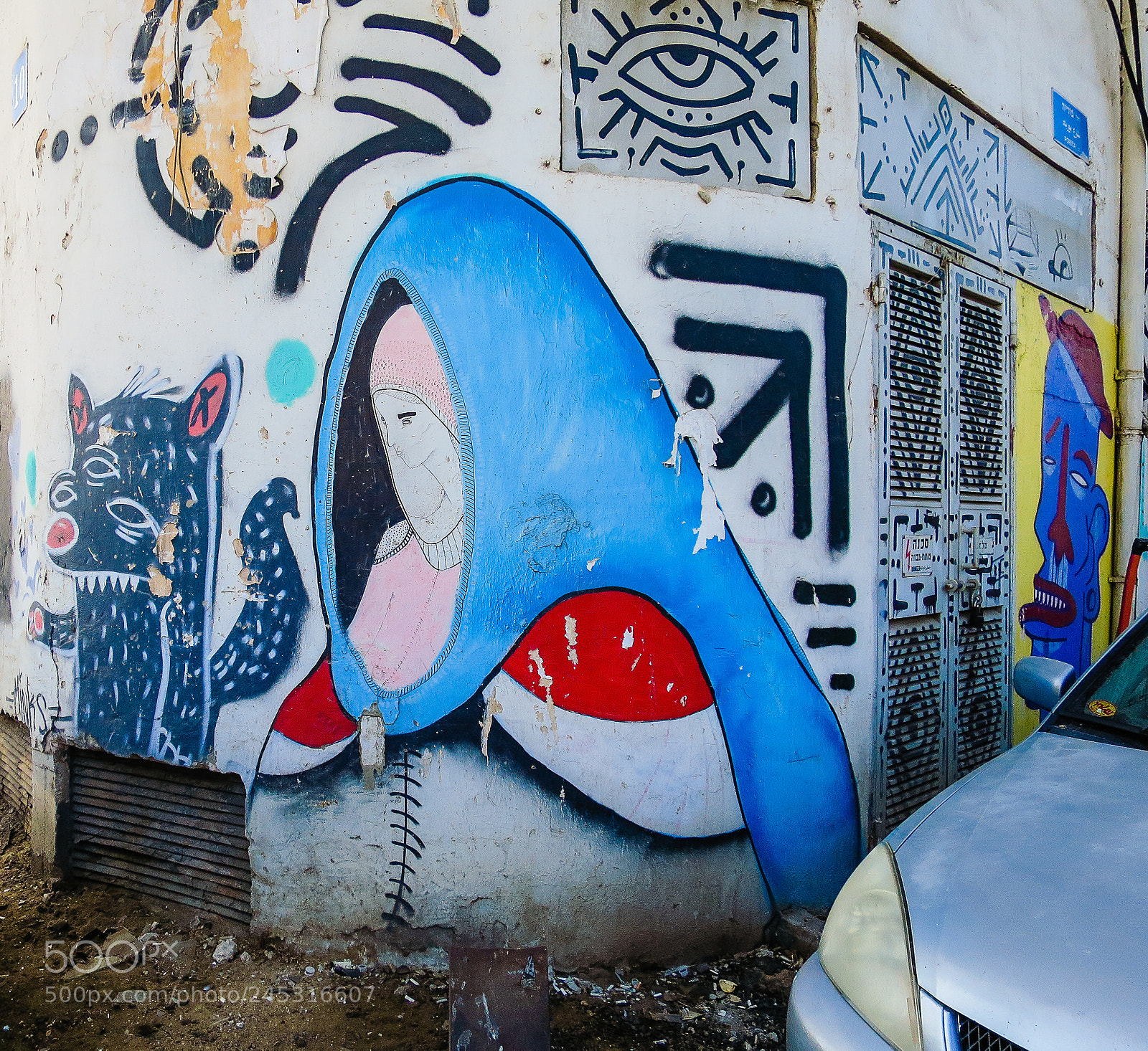 Canon PowerShot S120 sample photo. Tel aviv street art photography