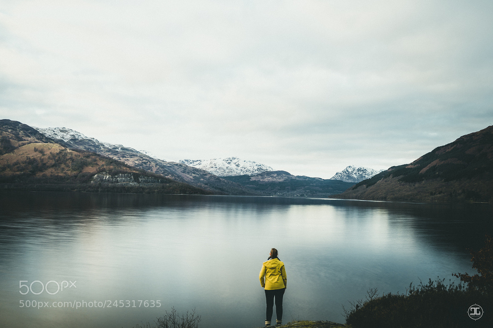 Sony a7 II sample photo. Looking out to loch photography