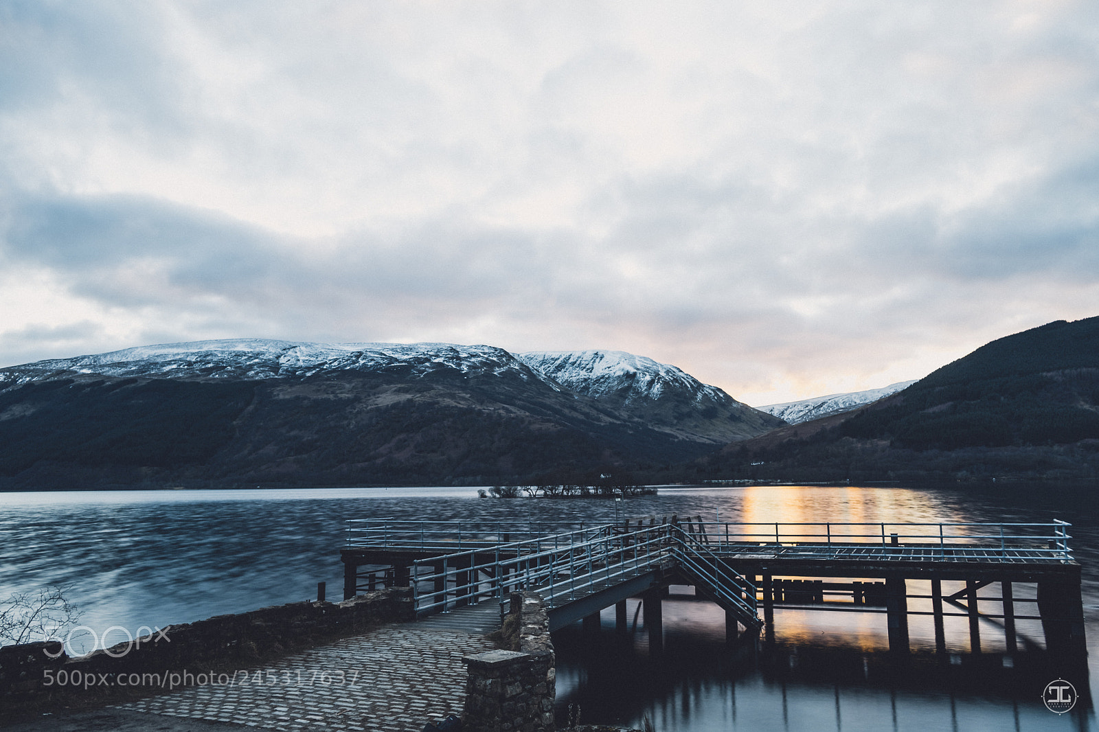 Sony a7 II sample photo. Rowardennan pier photography