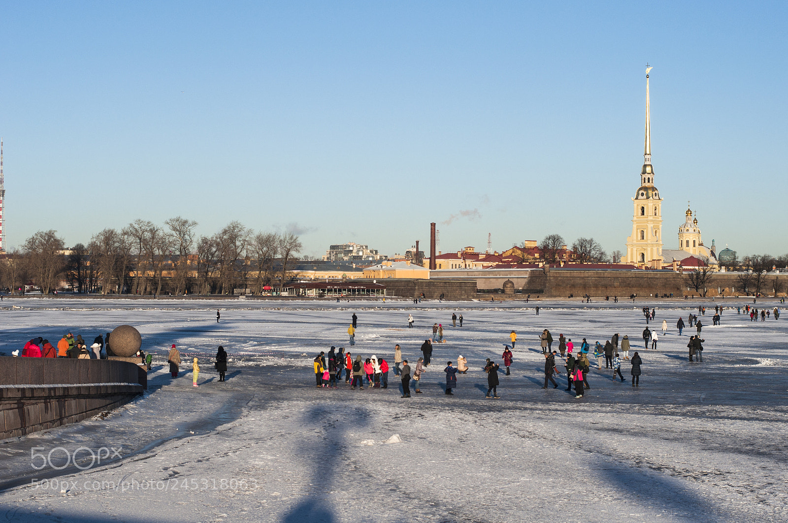 Nikon D5000 sample photo. A winter day in photography