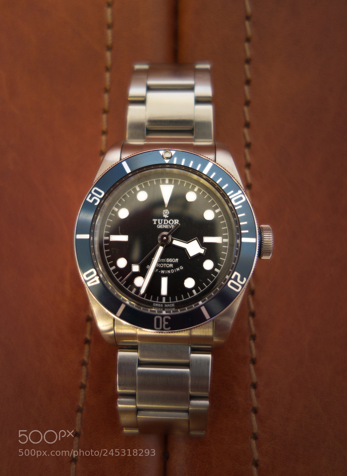 Sony Cyber-shot DSC-RX100 sample photo. Tudor black bay blue photography