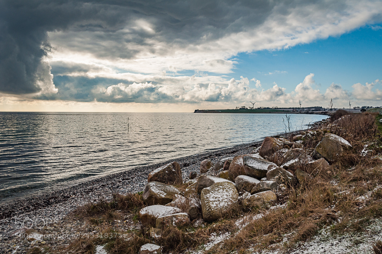 Nikon D5000 sample photo. North sea coast photography