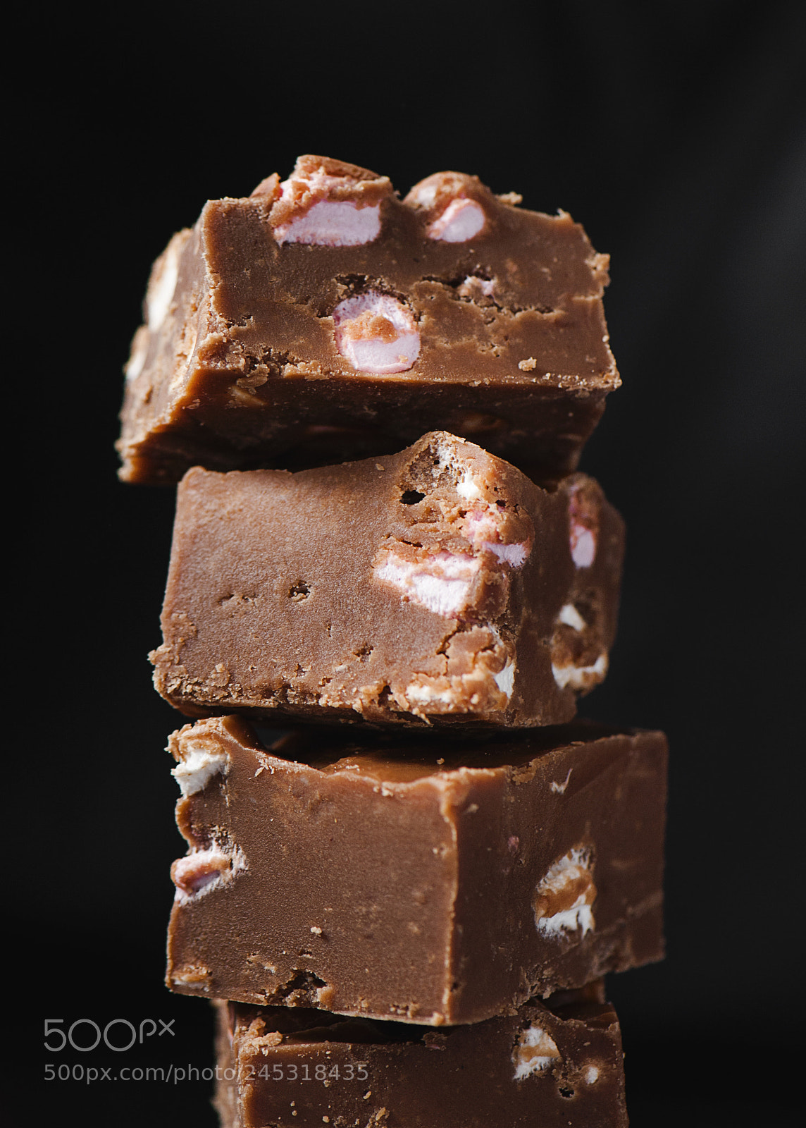 Nikon D700 sample photo. Candy bars with marshmallow photography
