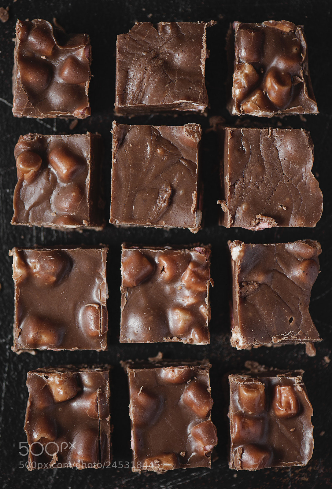 Nikon D700 sample photo. Candy bars with marshmallow photography