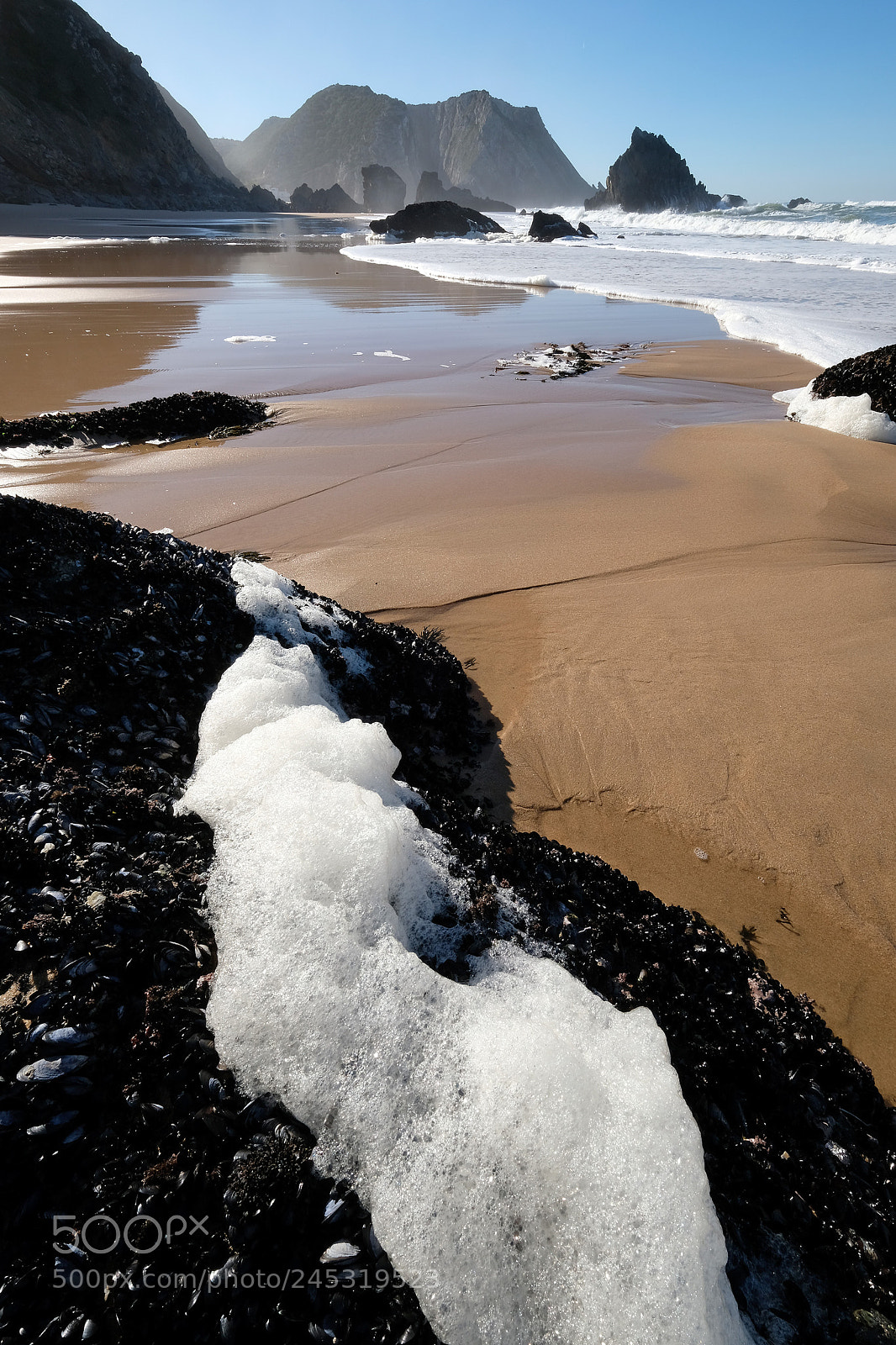 Fujifilm X-T2 sample photo. Adraga beach photography