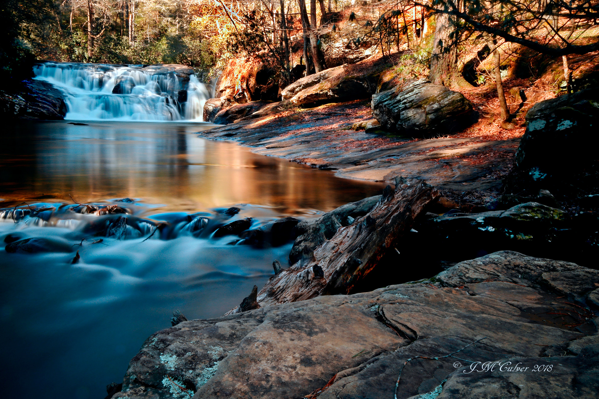 Canon EOS 77D (EOS 9000D / EOS 770D) sample photo. Dicks creek waterfall photography