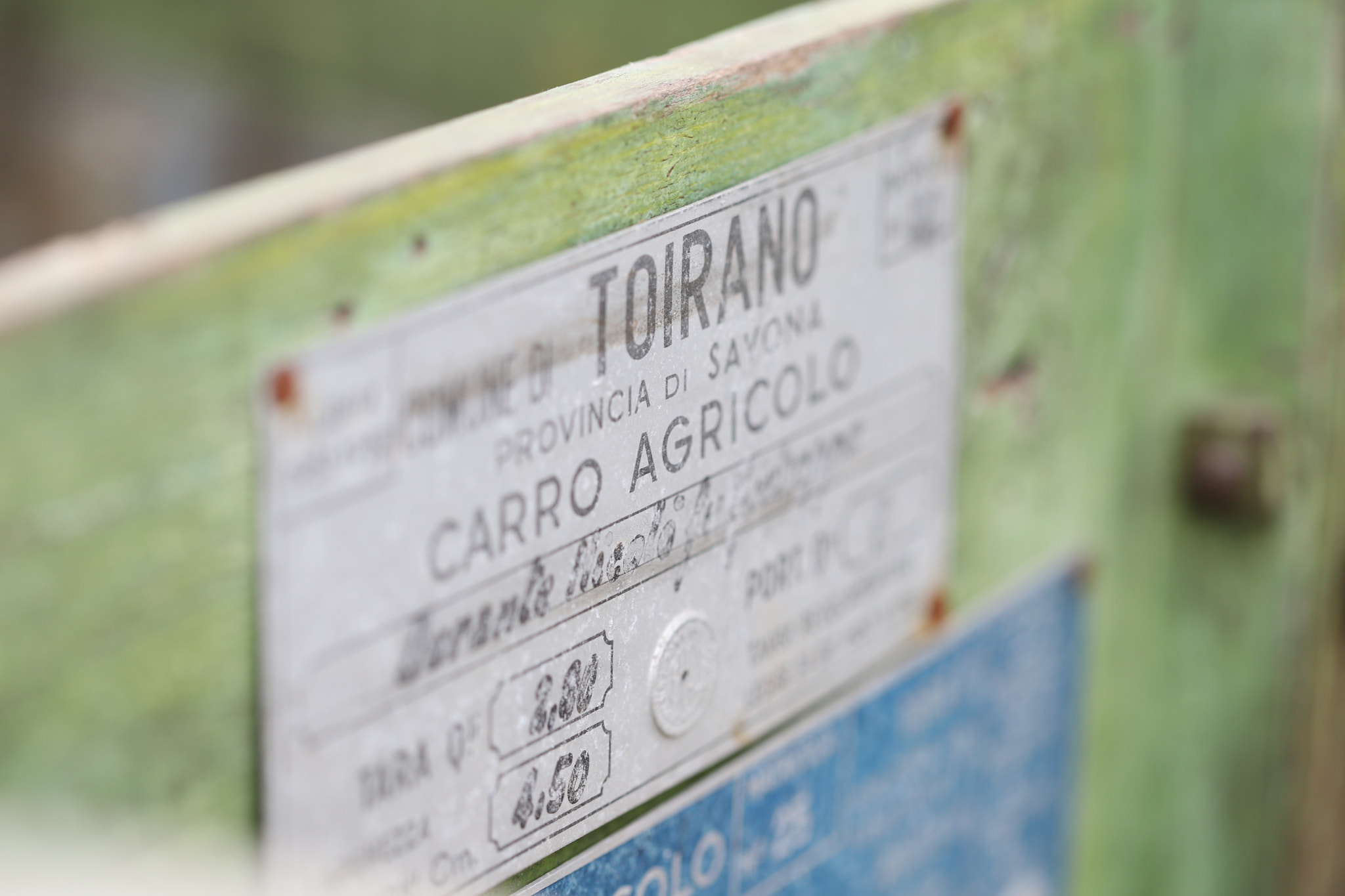 Canon EF 100mm F2.8 Macro USM sample photo. Documenti di un carro agricolo photography
