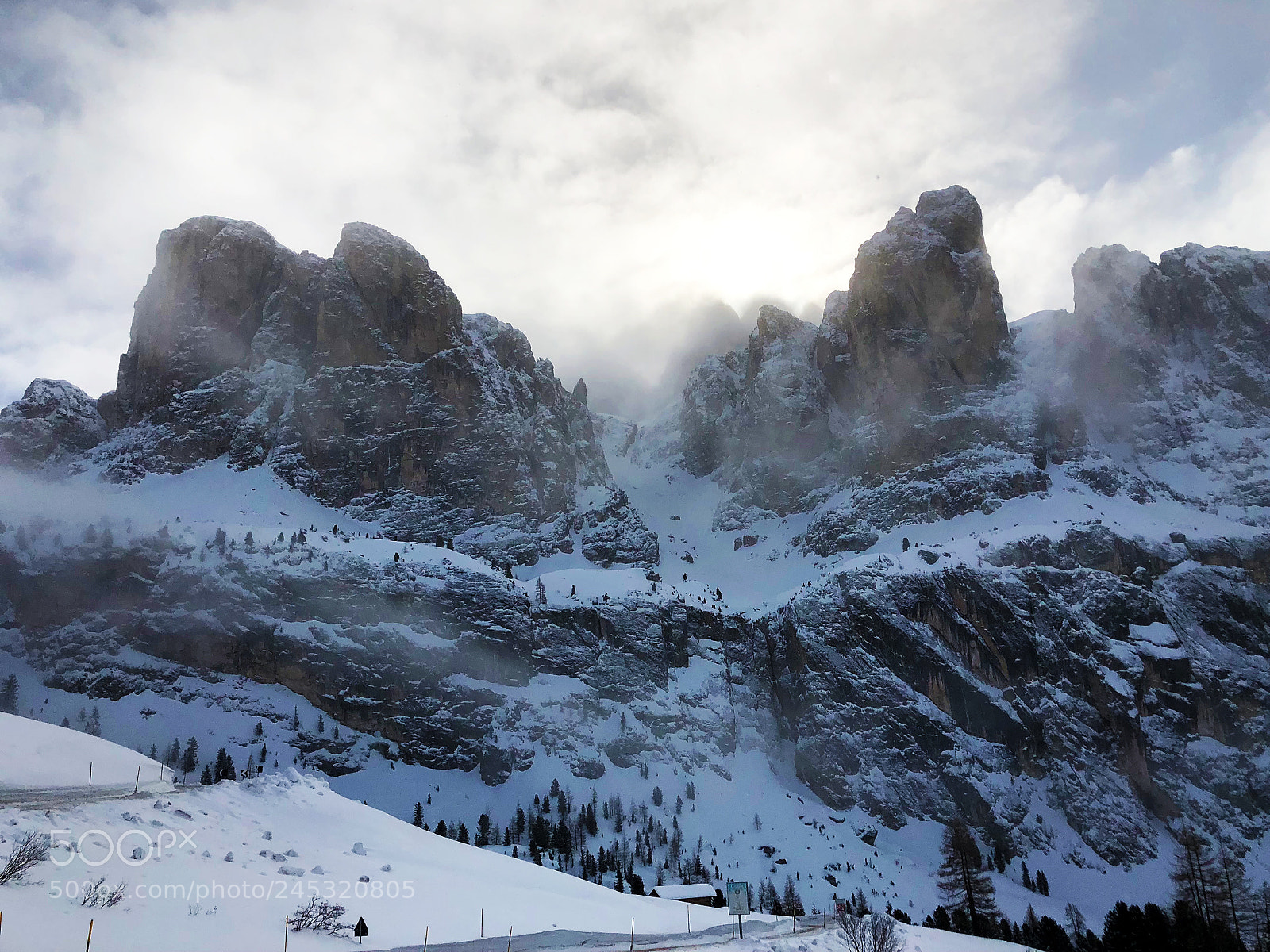 Apple iPhone X sample photo. Grödner joch photography