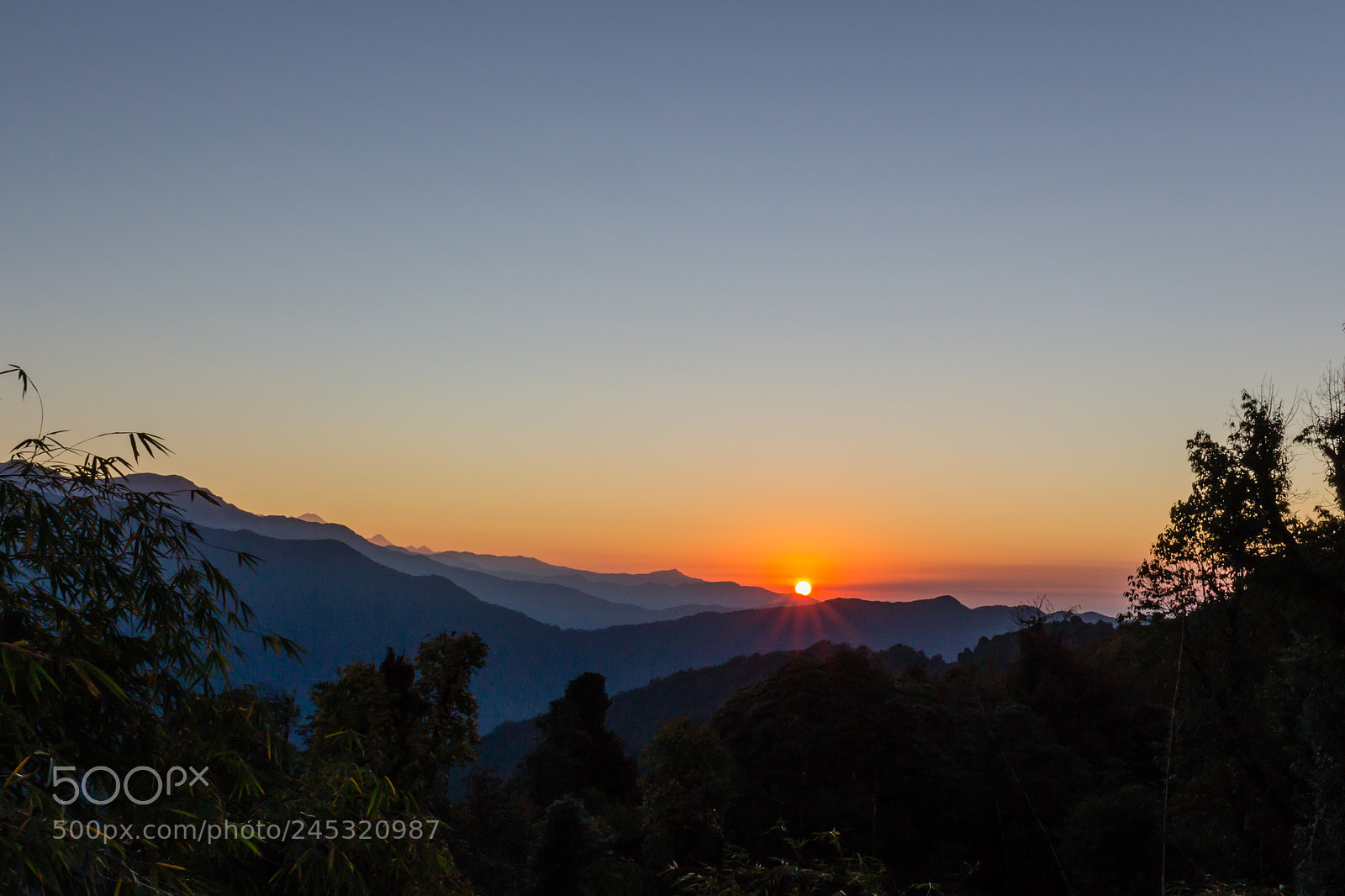 Canon EOS 100D (EOS Rebel SL1 / EOS Kiss X7) sample photo. Sunrise at tadapani photography