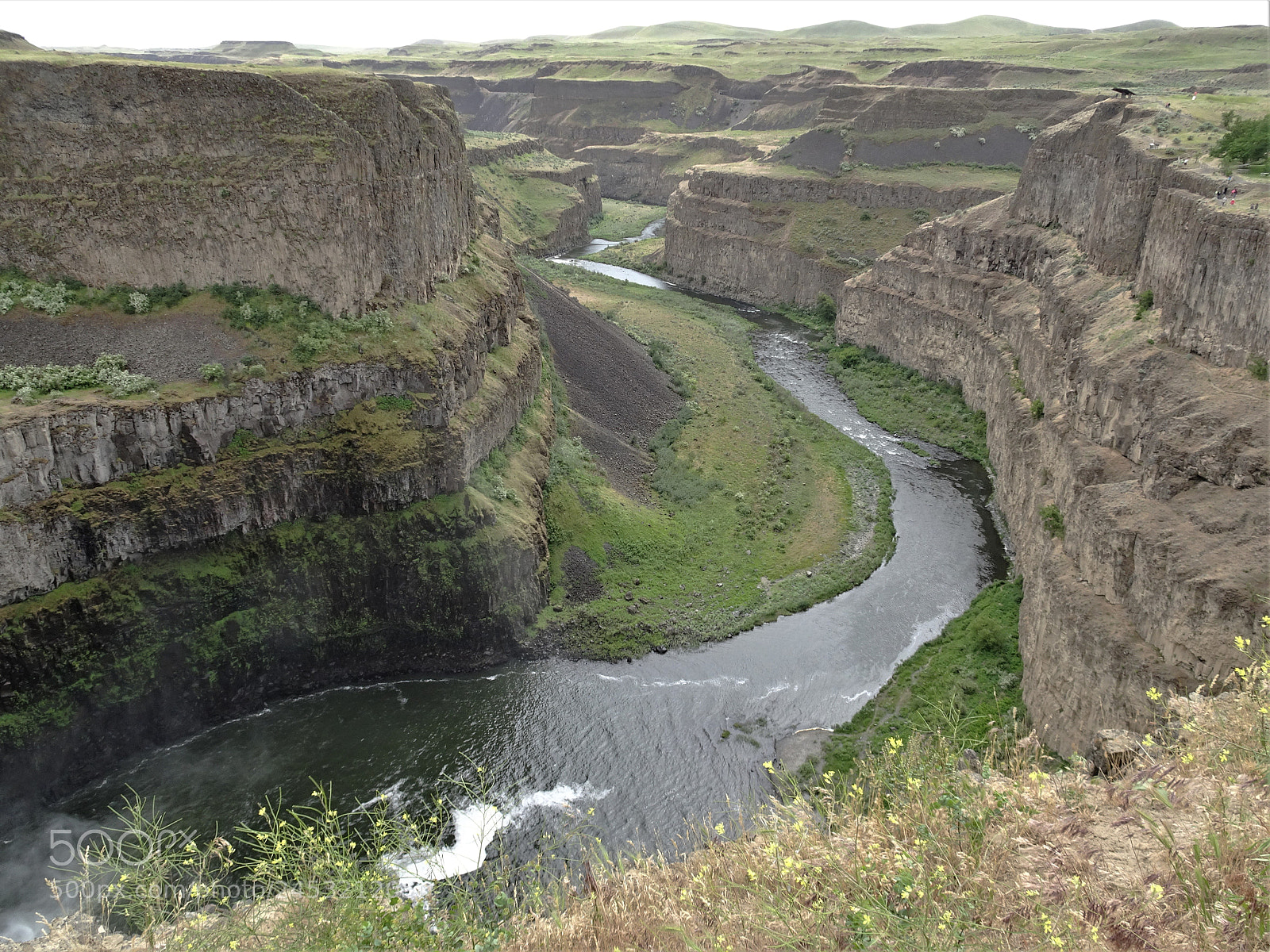 Sony Cyber-shot DSC-HX90V sample photo. Palouse river photography