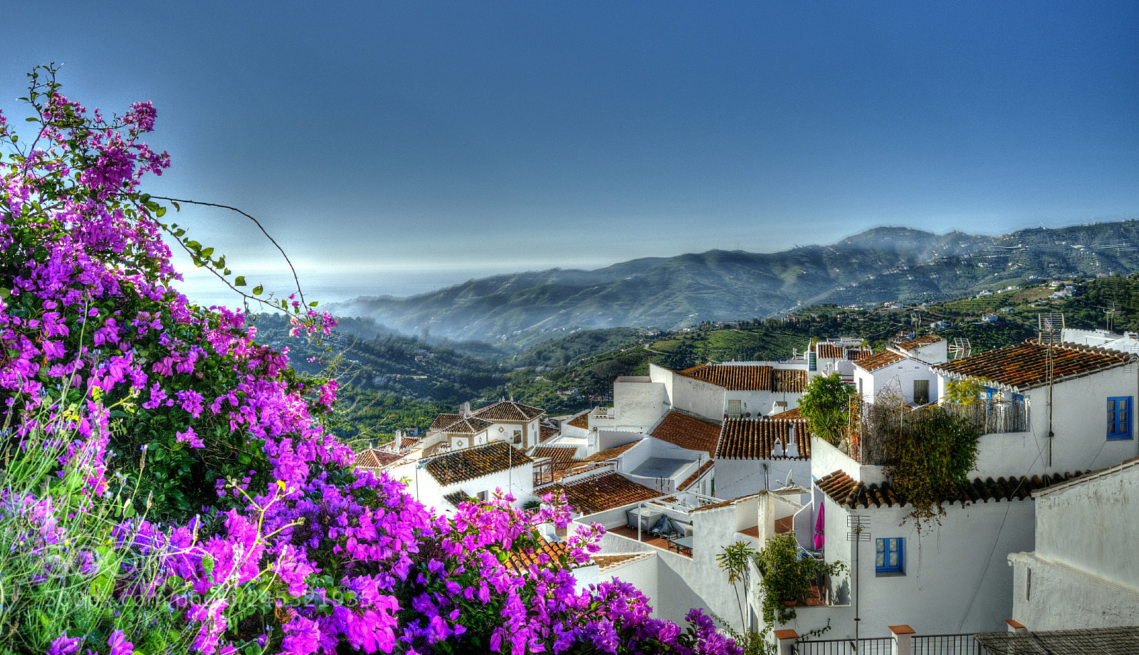 Nikon D3100 sample photo. Frigiliana photography