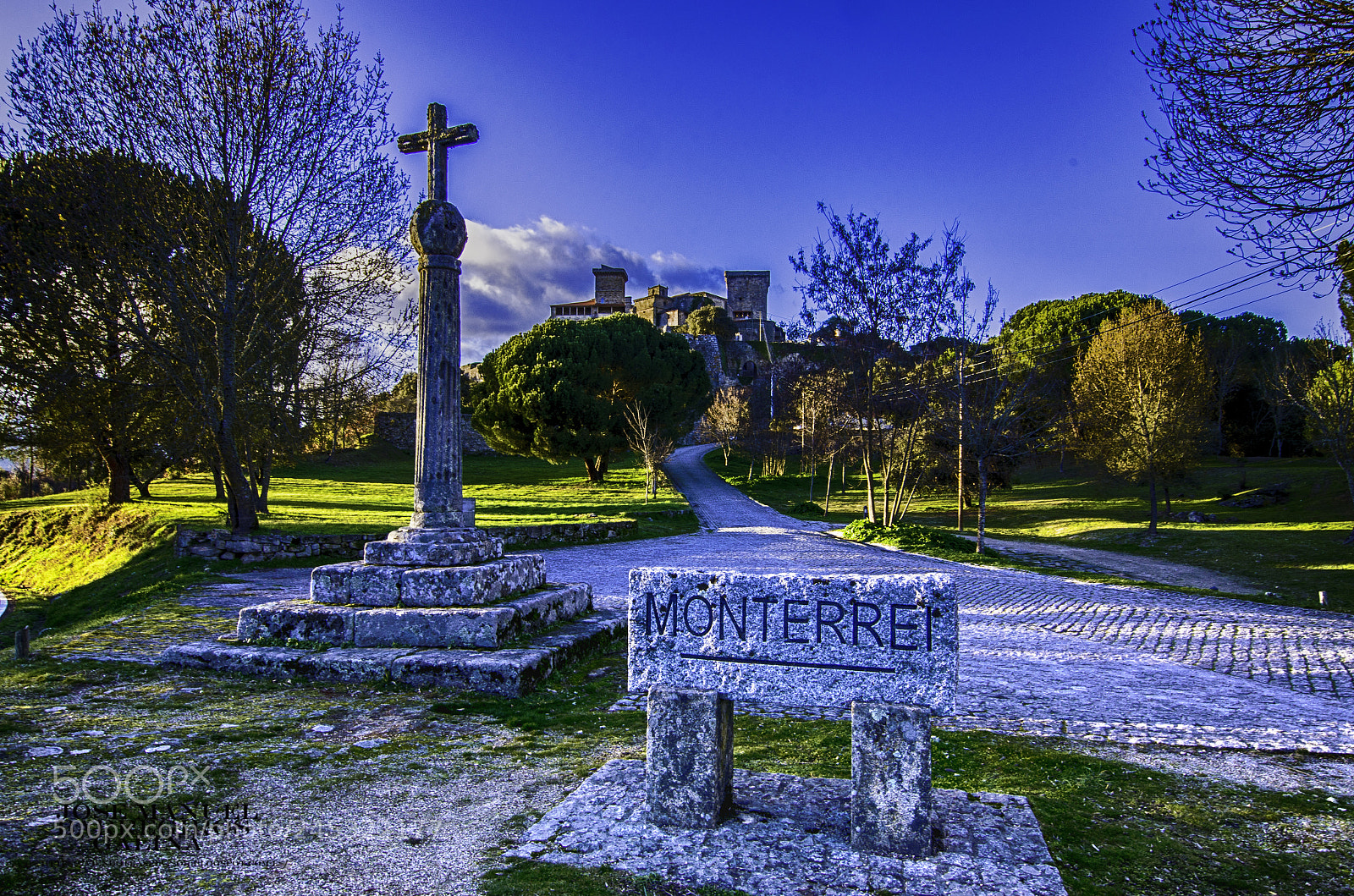 Nikon D5100 sample photo. Castillo monterrei hdr photography