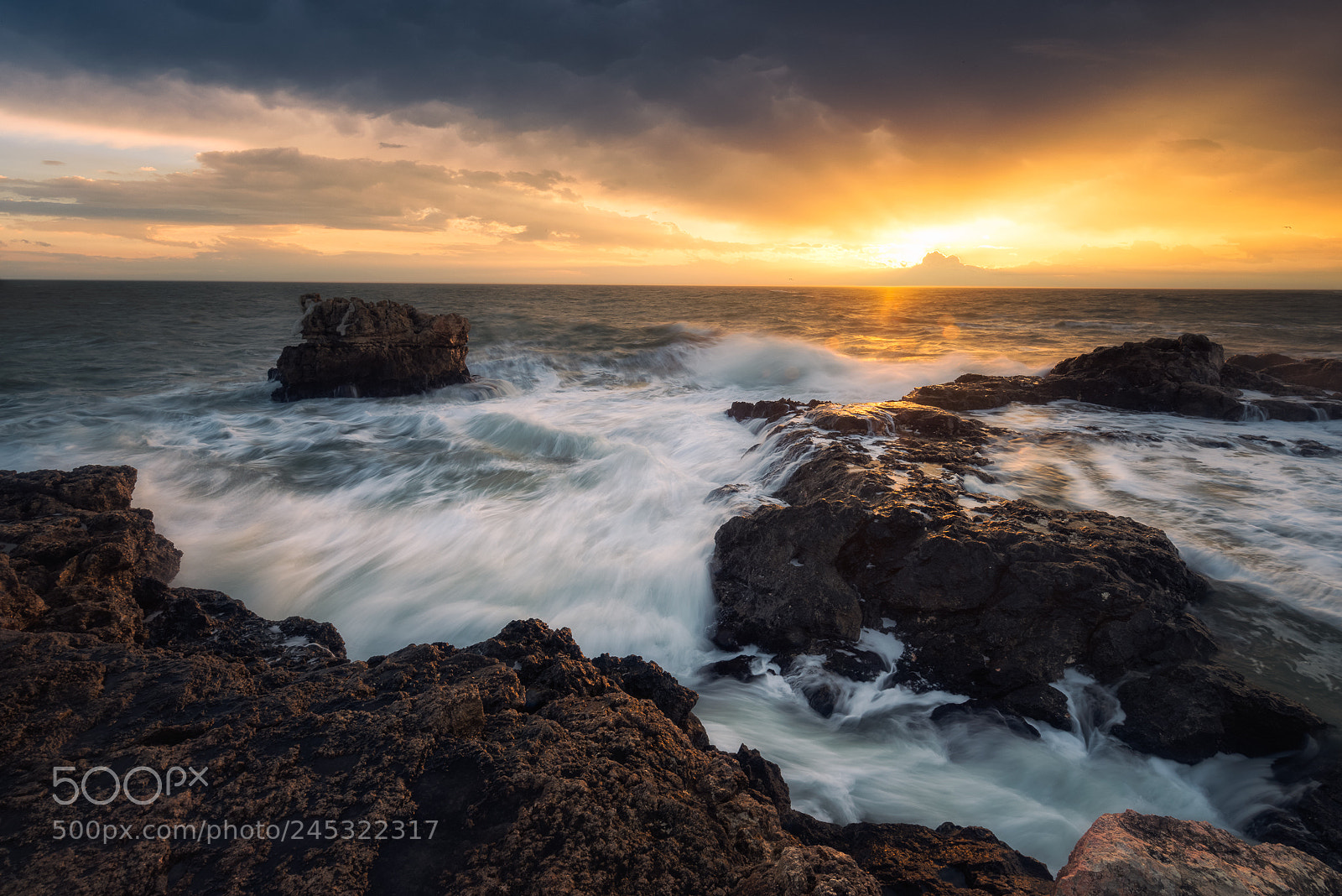 Nikon D800E sample photo. Sea sunrise, near tyulenovo photography