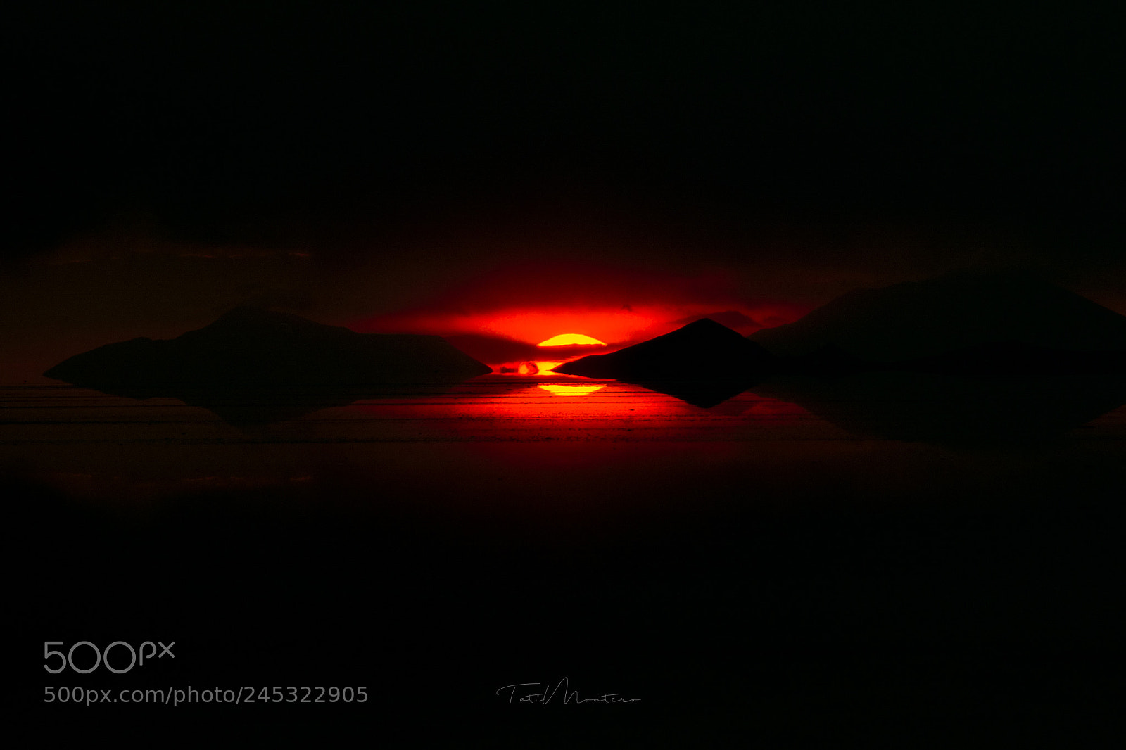 Nikon D7100 sample photo. Reflejos, salar de uyuni photography