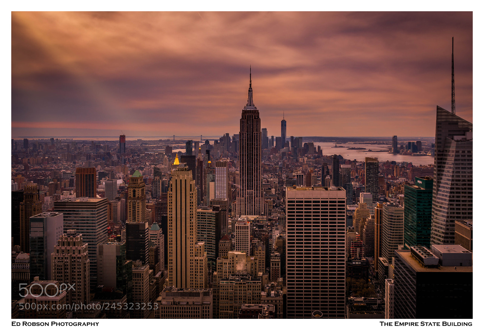 Nikon D7100 sample photo. The empire state building photography