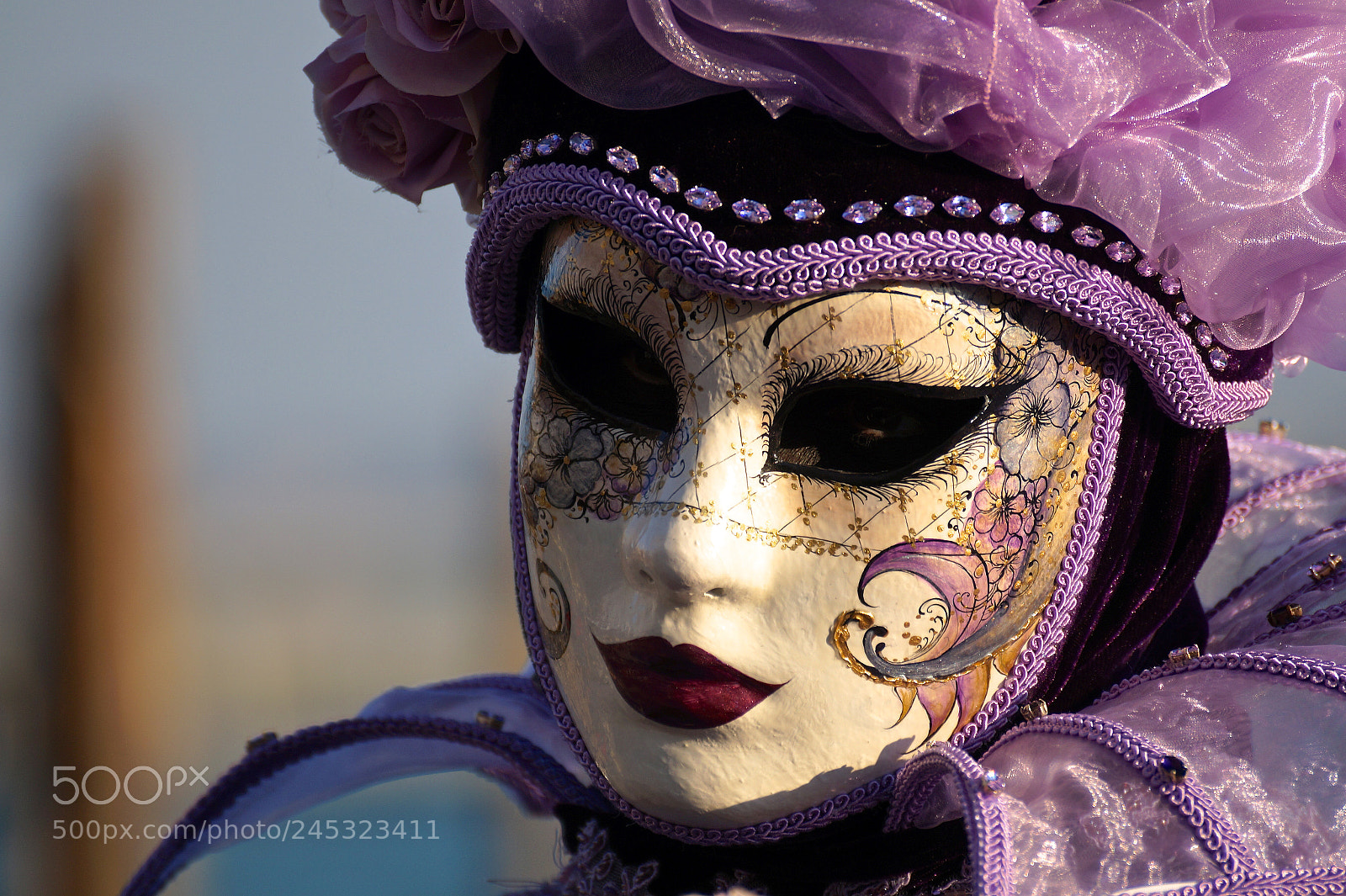 Sony SLT-A58 sample photo. Venice carnival mask photography