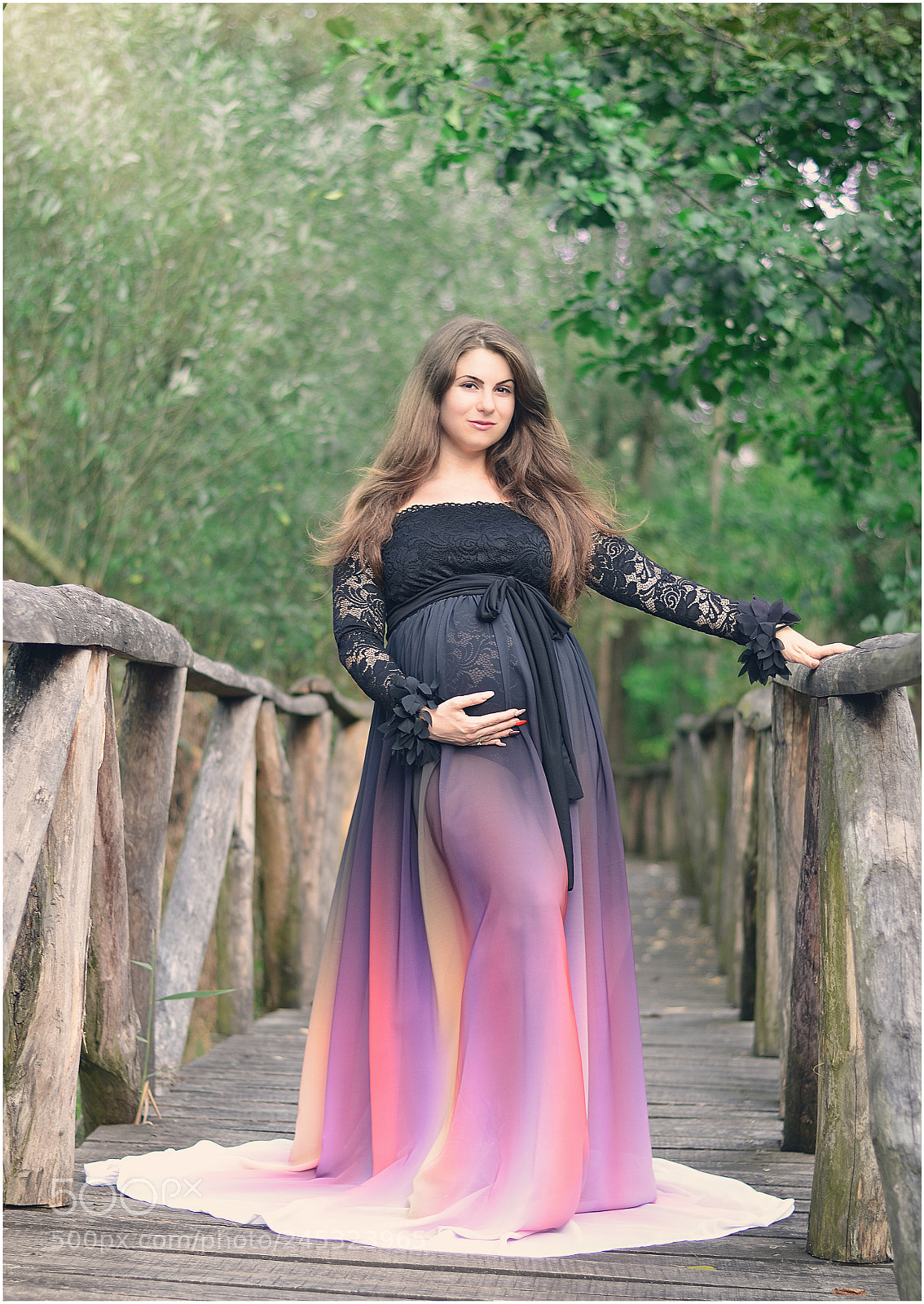 Nikon D5100 sample photo. Ombre collection, maternity photo photography