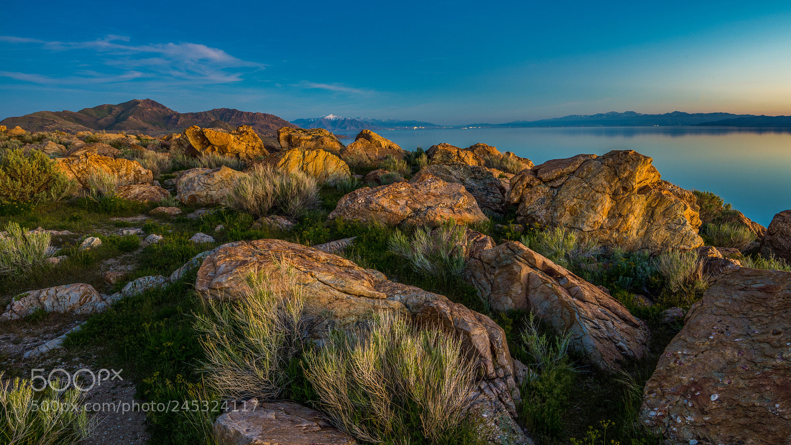Sony a7 II sample photo. Last light across antelope photography
