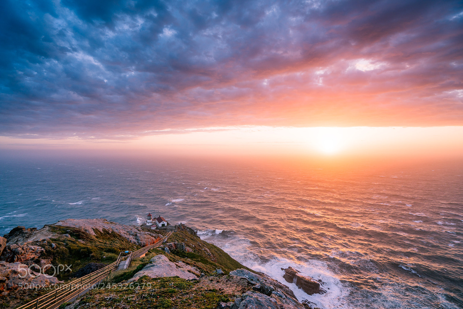 Sony a7R II sample photo. Sunset at point reyes photography