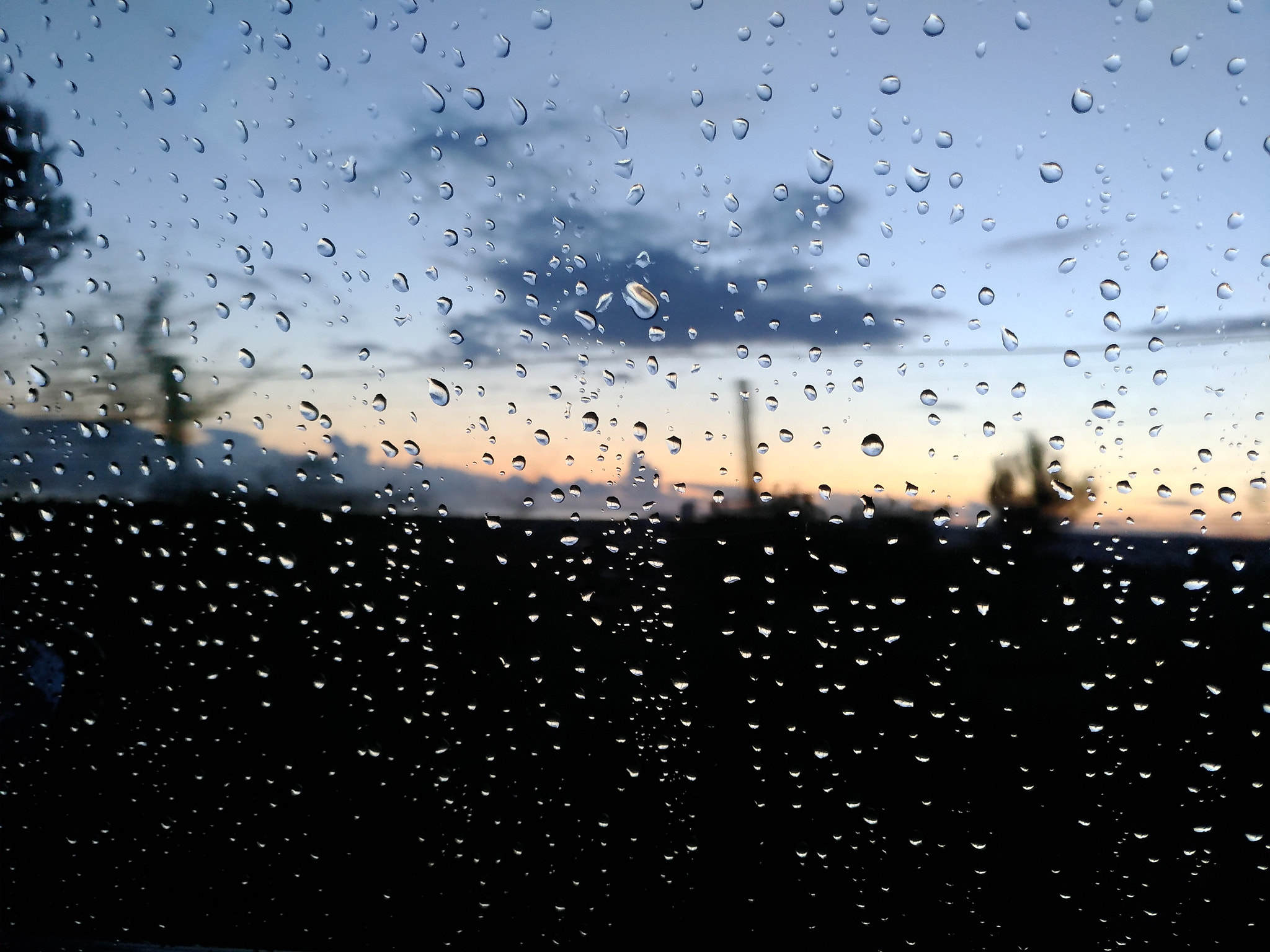 ASUS ZenFone 3 (ZE520KL) sample photo. Rainning at the car photography