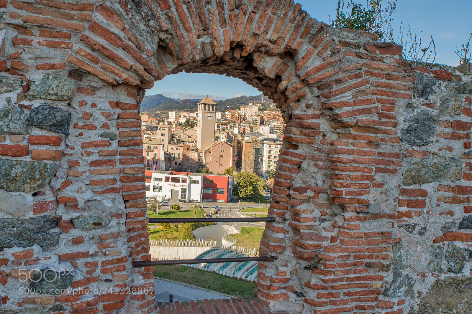 Nikon Df sample photo. Savona dalla fortezza del photography