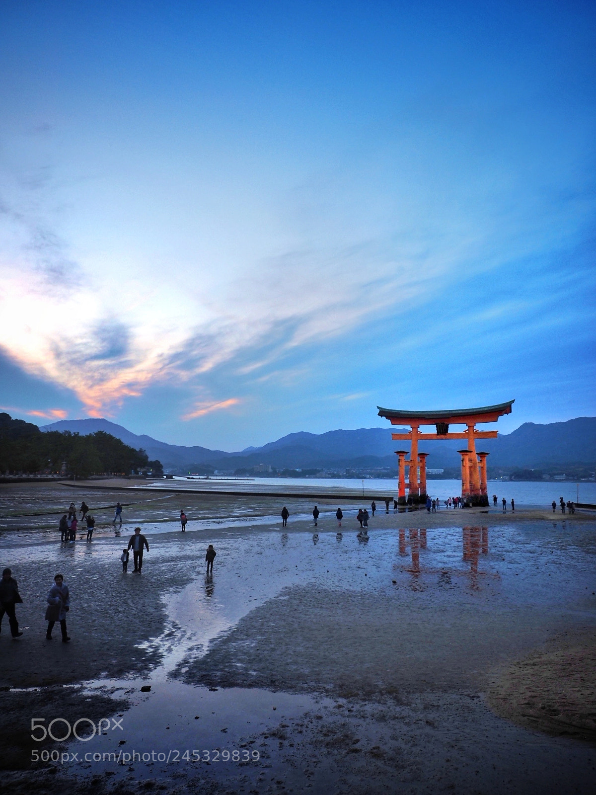 Olympus OM-D E-M1 sample photo. Miyajima island photography