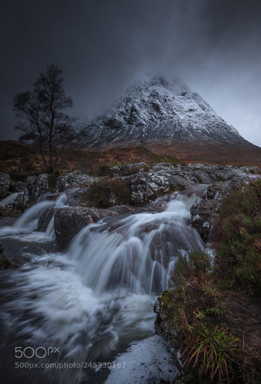 Nikon D810 sample photo. Etive falls photography