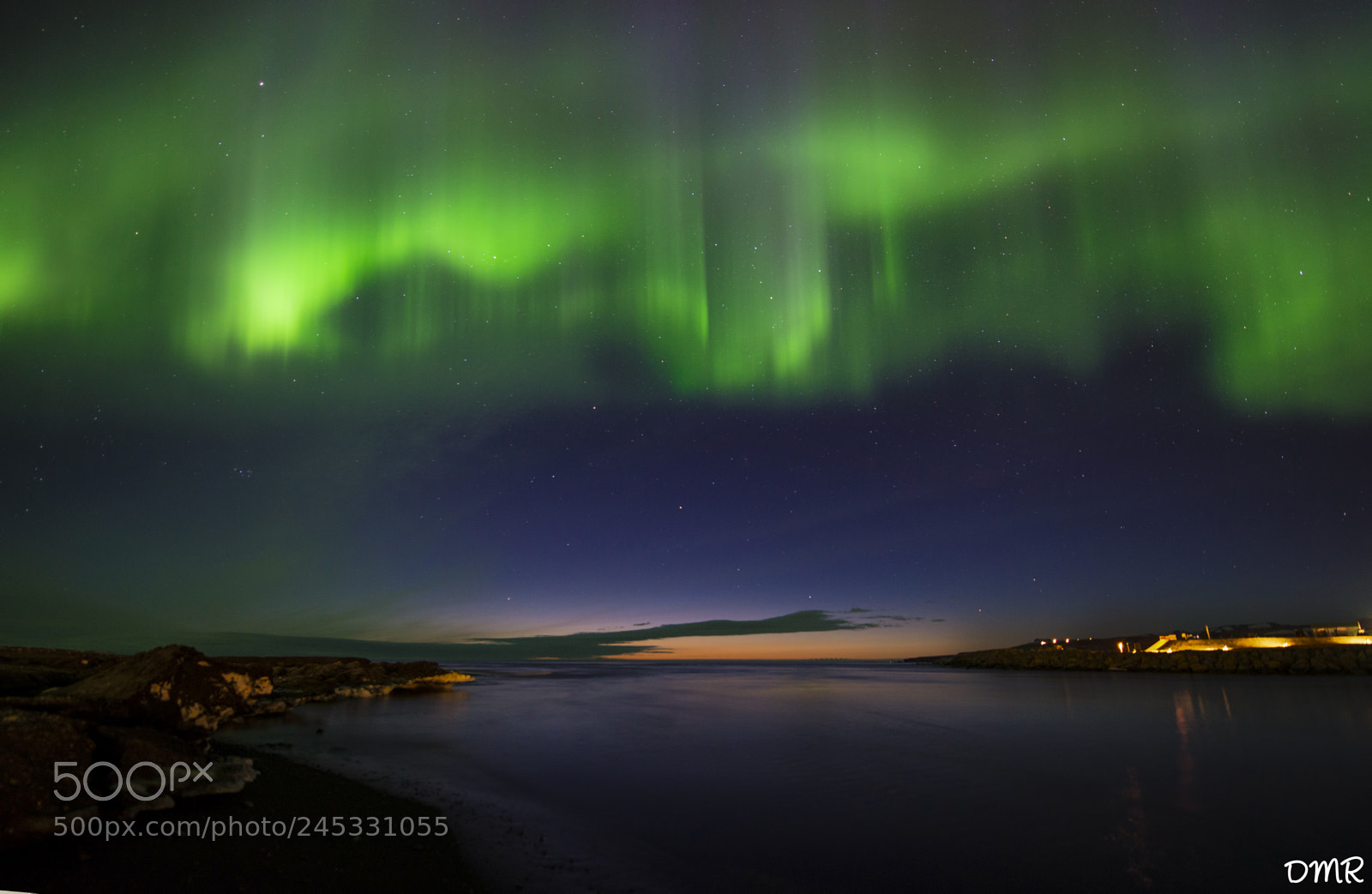 Nikon D610 sample photo. Northern lights and sunset photography