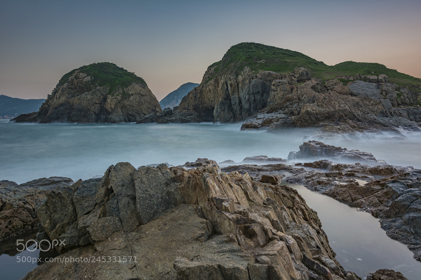 Nikon D5200 sample photo. High tide after sunset. photography