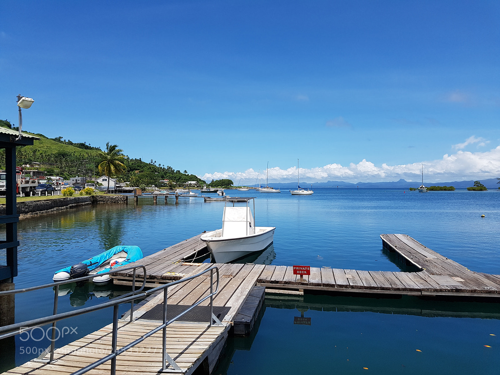 Samsung Galaxy S7 Edge sample photo. Savusavu harbor photography