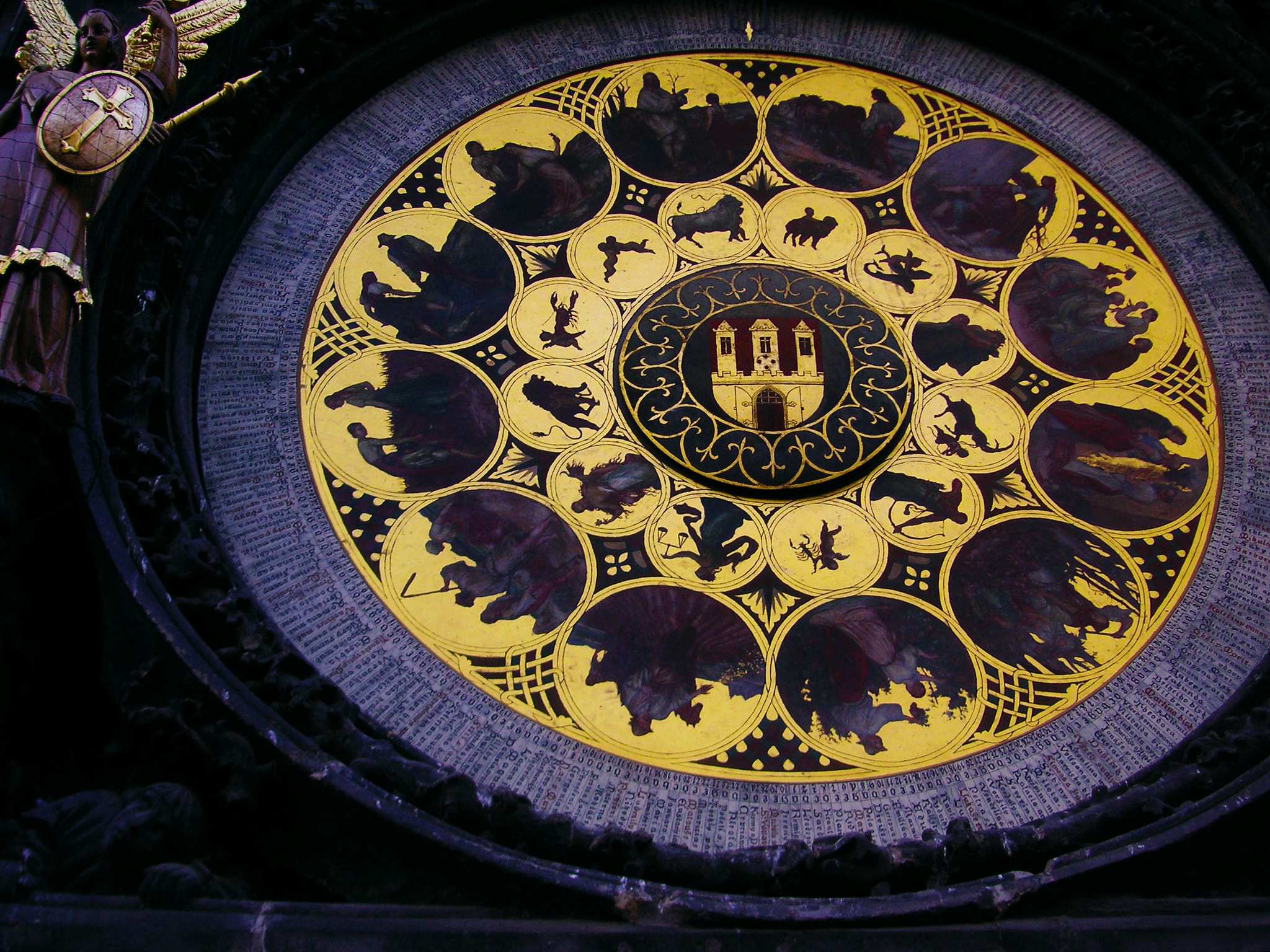 KONICA MINOLTA DiMAGE X50 sample photo. Reloj astronómico. astronomical clock. praga. photography