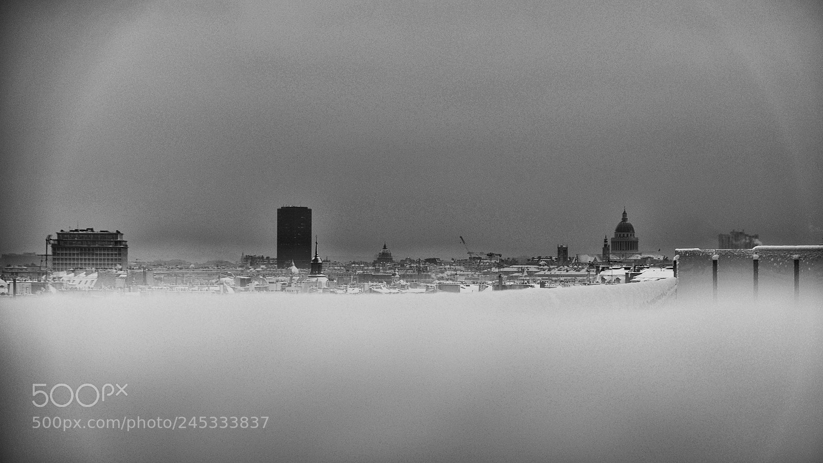 Fujifilm X-T1 sample photo. Paris snowy day snow photography