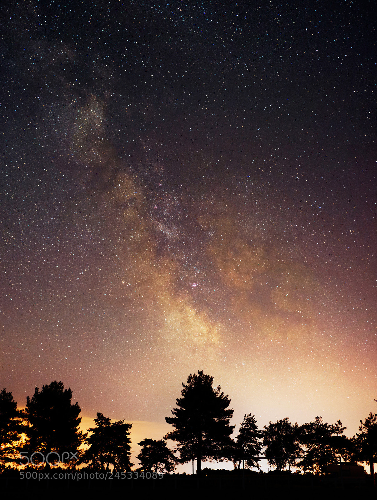 Nikon D700 sample photo. Milky way photography