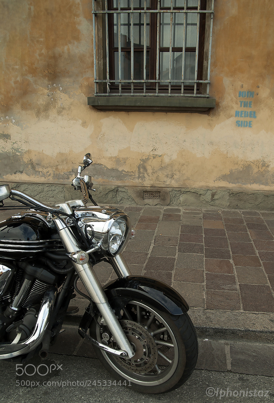 Pentax K10D sample photo. Bike rebel pisa photography