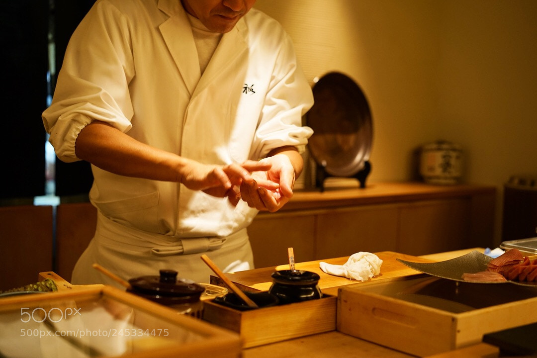 Sony a7 II sample photo. Sushi photography