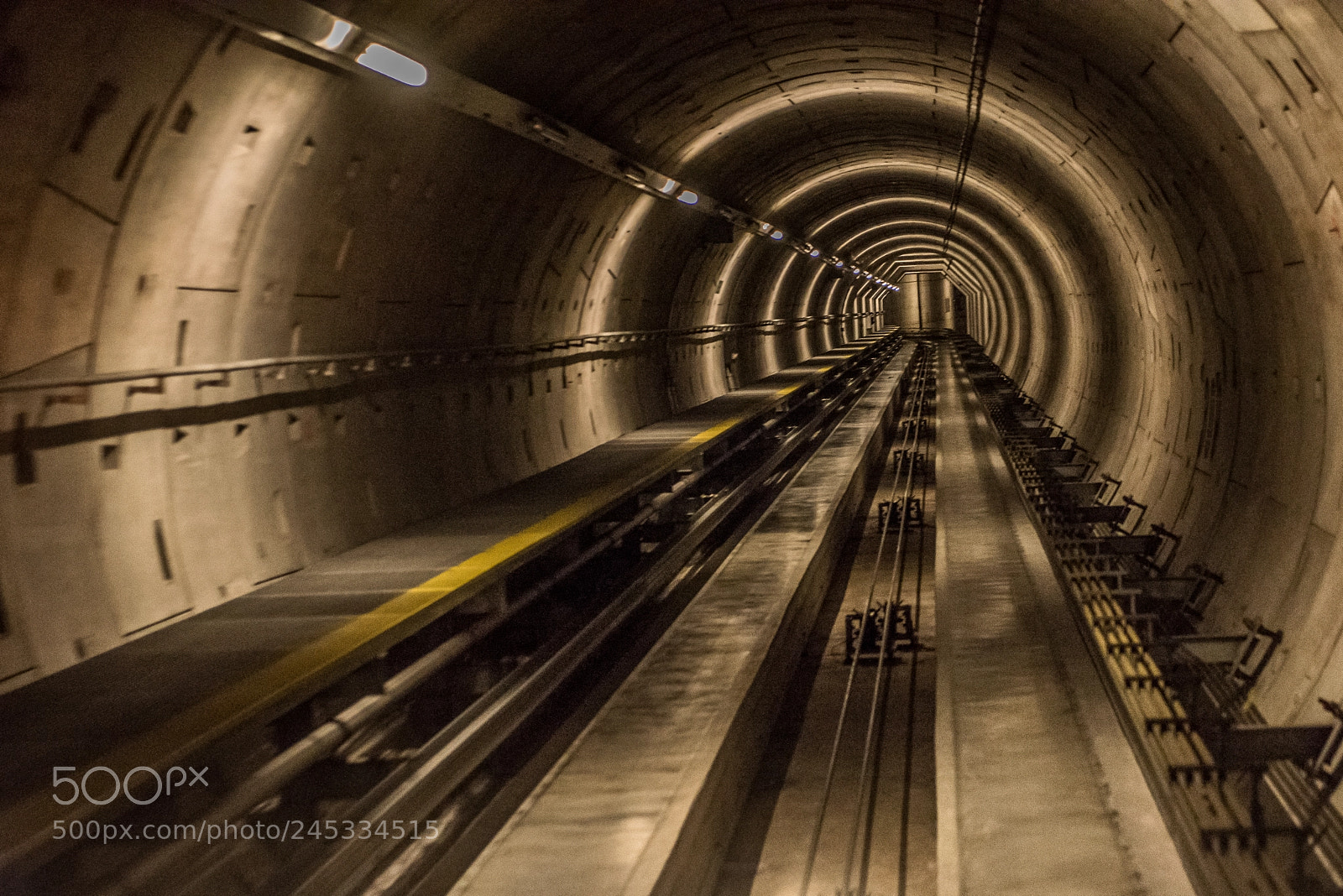 Nikon D810 sample photo. Time of tunnel photography