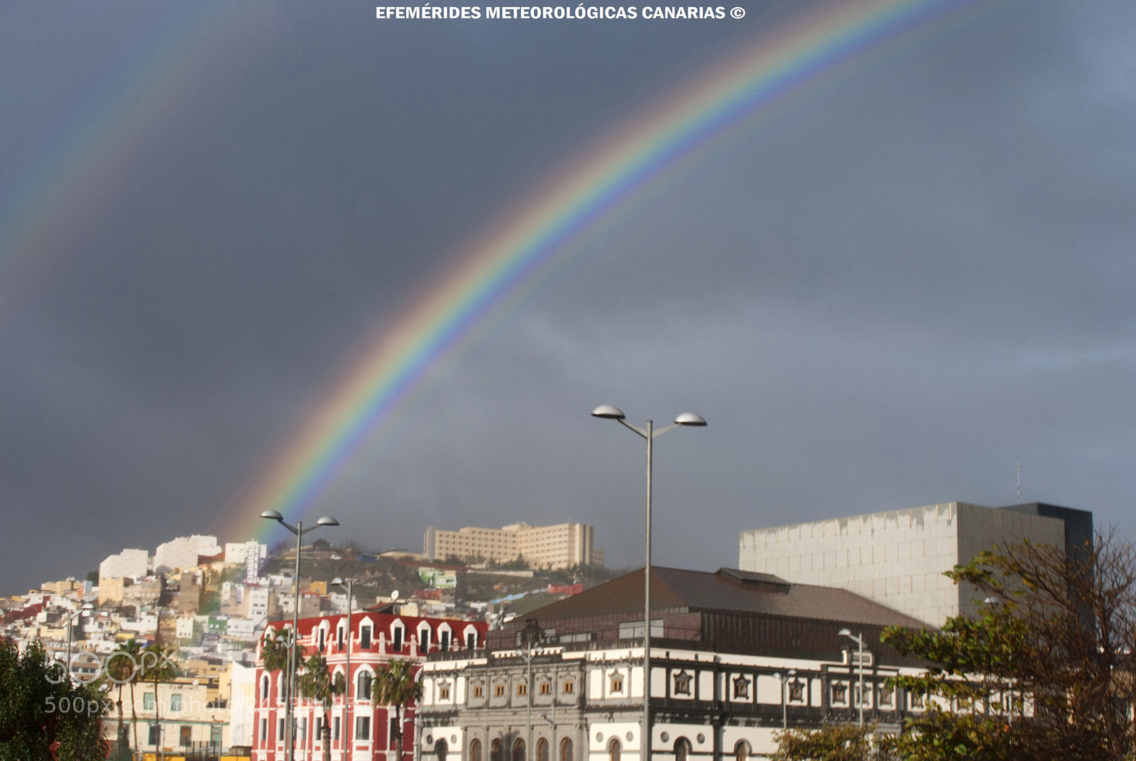Nikon D60 sample photo. Arco iris lpgc photography