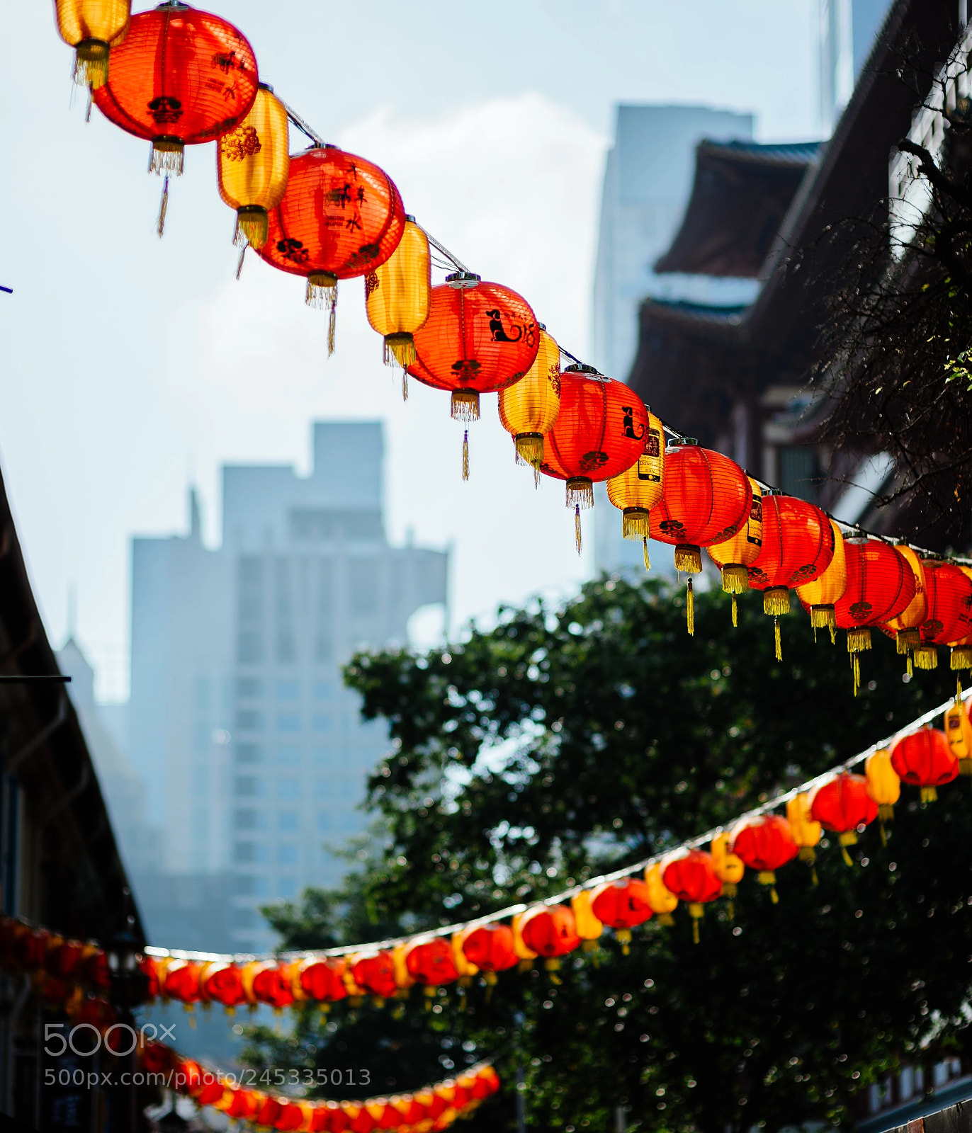 Nikon D800E sample photo. Chinatown lanterns photography