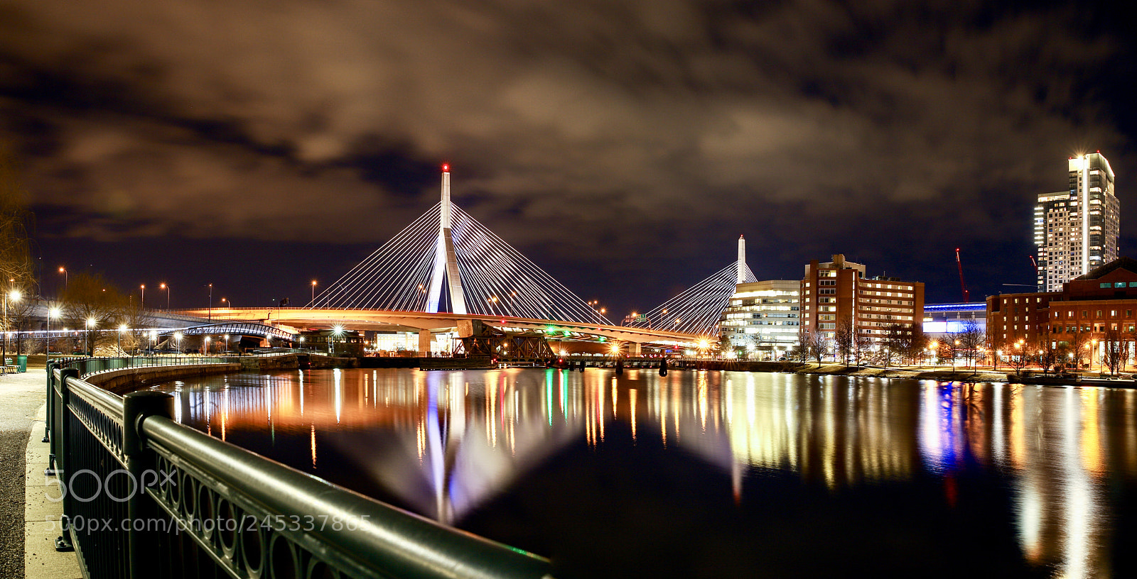 Canon EOS 6D Mark II sample photo. Leonard p zakim bridge photography
