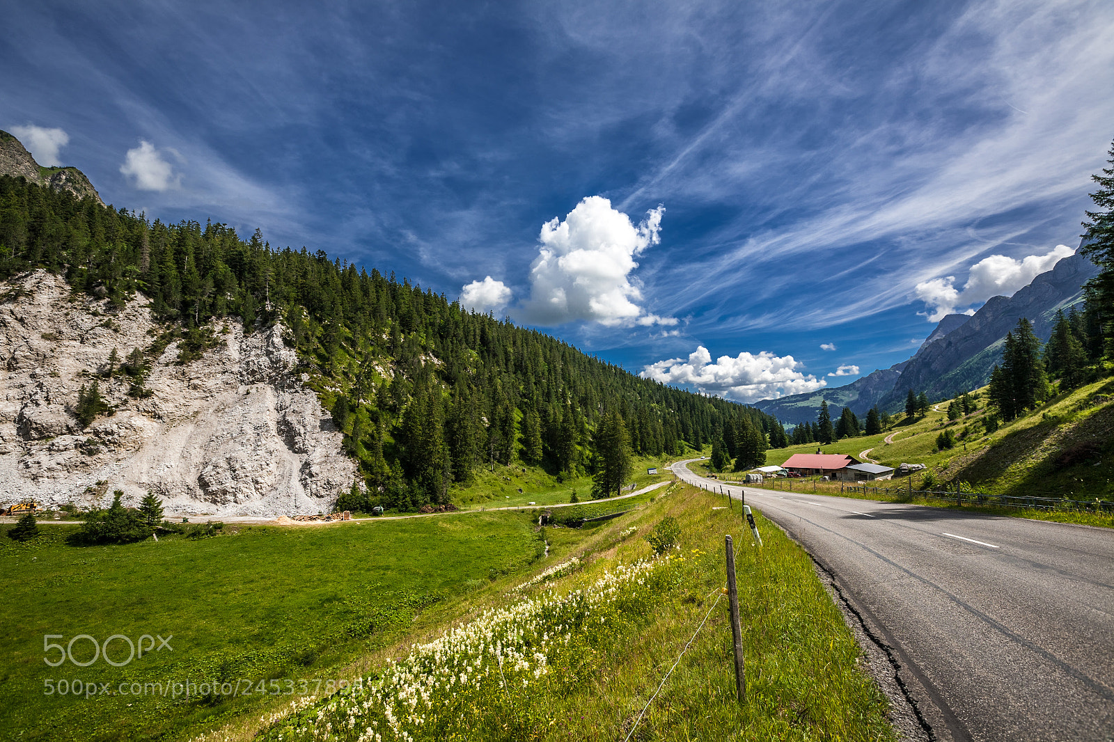 Canon EOS 5D sample photo. Alpine way photography