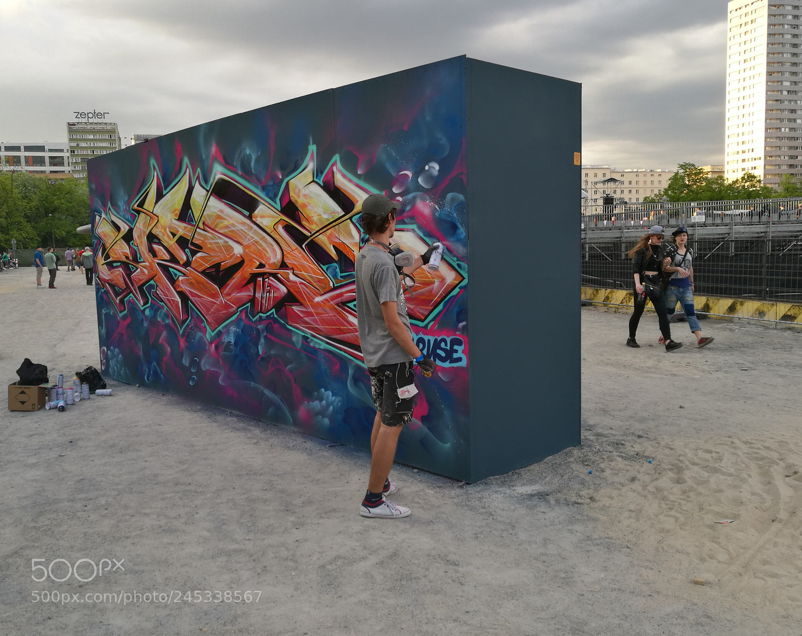 HUAWEI P9 sample photo. Graffiti art photography