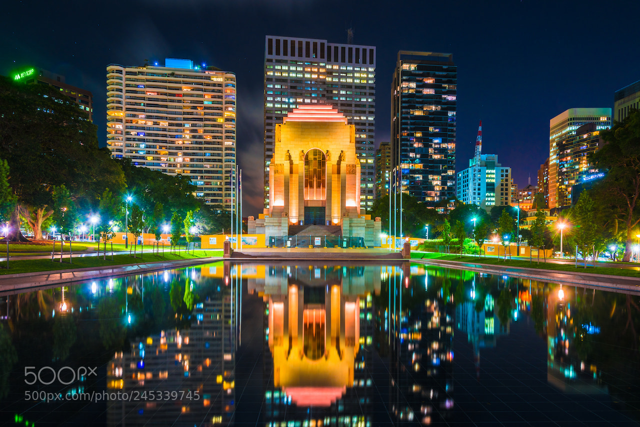 Nikon D810 sample photo. Anzac memorial photography