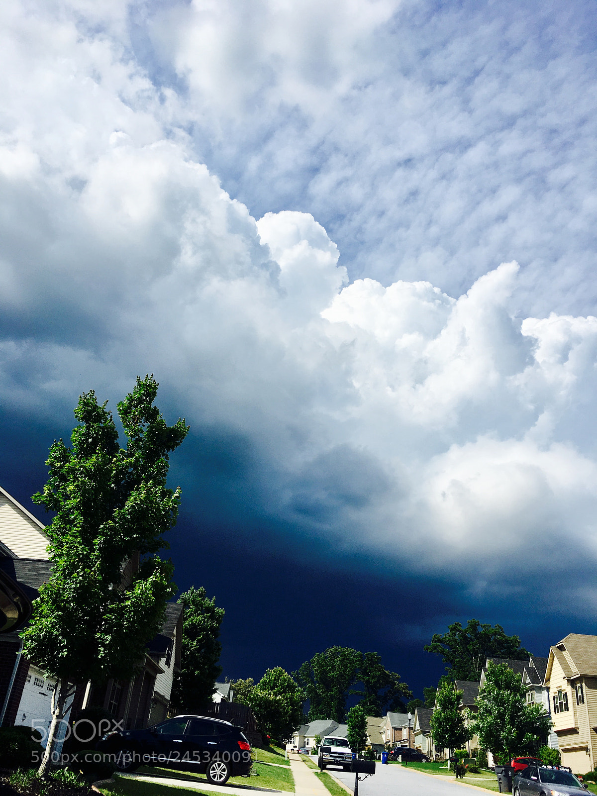 Apple iPhone 6s Plus sample photo. Approaching storm. photography