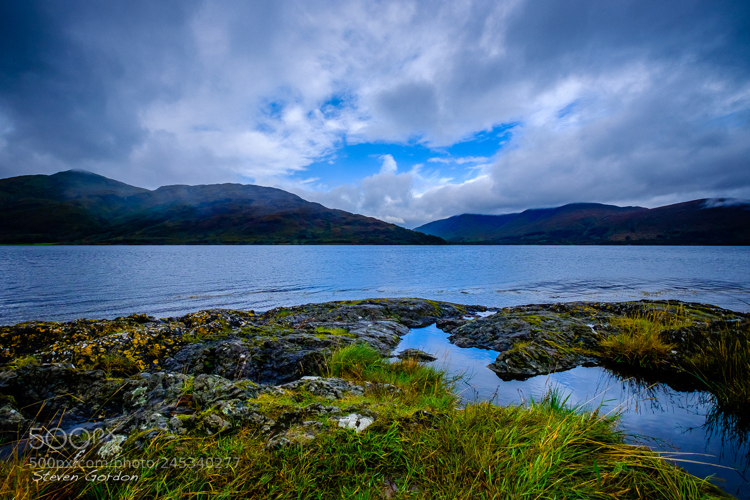 Fujifilm X-T2 sample photo. Highland morning lake view photography
